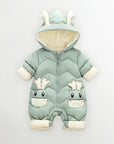 Cozy Snow Suit for Baby warm breathable winterproof with zipper 2