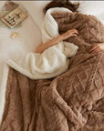Cozy Fleece Blanket for Home Warm Breathable Winter 1
