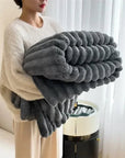 Luxurious Plush Blanket for Home Cozy Warm Soft 200x150 cm 10