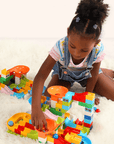 Kreatives Marble Run Spielzeug für Kinder ab 3 Jahren umweltfreundlich mit Funnels 4
