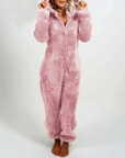 Cozy Plush Overall for Women Soft Comfortable Winter Leisure 4