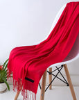 Luxurious Cashmere Scarf for Women warm versatile stylish 5