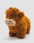Charming Plush Toy for Kids Soft Highland Cow Decorative 1