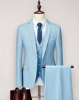 Primadon Anzüge Hellblau / S Adrian | Eleganter Herrenanzug für Hochzeit Slim Fit