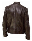 Primadon Bikerjacken Leon | Elegante Bikerjacke für Herren Premium Leder