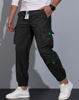 Primadon Cargo-Hosen Schwarz / S Nicolas | Elegante Cargohose Herren in Schwarz atmungsaktiv