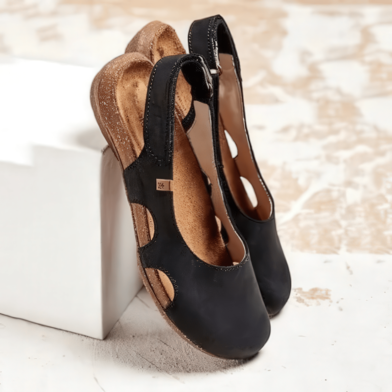 Primadon Damen Orthopädische Sandalen Schwarz / 35 Leni | bequeme Sandalen für Damen geschlossen