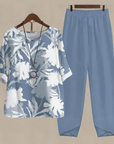 Primadon Damenbekleidung Hellblau / S Mira | luftiges Zweiteiler-Set für Damen Sommer