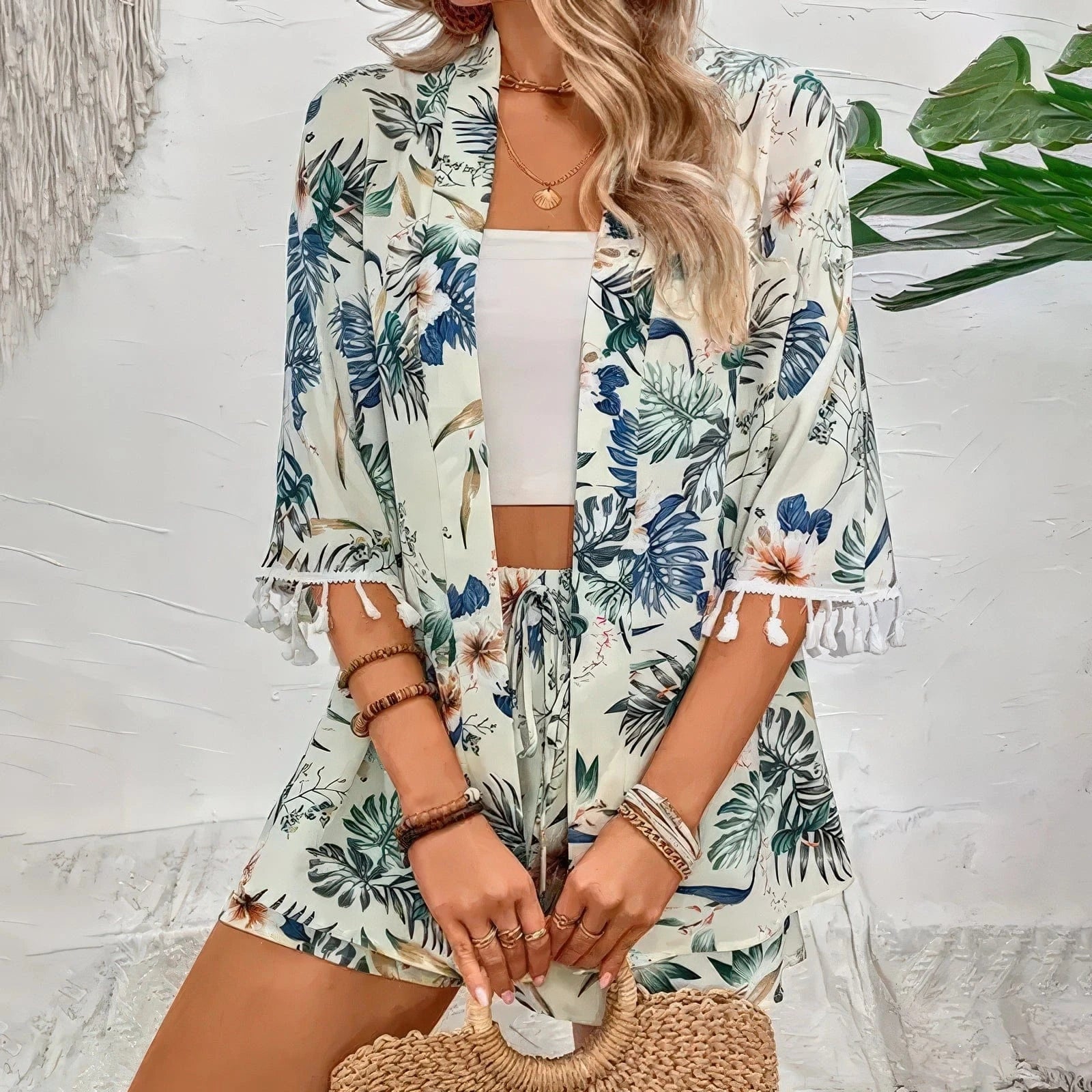 Primadon Damenbekleidung Sara | luftiges Sommer Set für Damen Strand