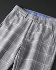 Primadon Damenhosen Simon | Elegante Karohose für Herren Slim Fit