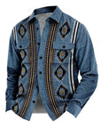 Primadon Damenjacken Blau / S Henri | Elegante Herrenjacke im Vintage-Stil Herbst