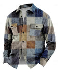 Primadon Damenjacken Hellblau / S Henri | Elegante Herrenjacke im Vintage-Stil Herbst