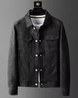 Primadon Damenjacken Schwarz / S Lennart Wildlederjacke für Herren regular fit
