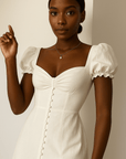 Primadon Damenkleider Delia elegantes Midikleid für Damen figurbetont