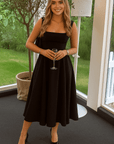 Primadon Damenkleider Lucia trägerloses Midikleid für Damen