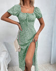 Primadon Damenkleider Minze / S Bina | bezauberndes Boho-Kleid für Damen Sommer