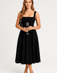 Primadon Damenkleider Schwarz / S Lucia trägerloses Midikleid für Damen