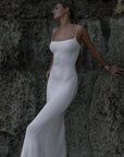 Primadon Damenkleider Vivienne elegantes Maxikleid für Damen gestrickt