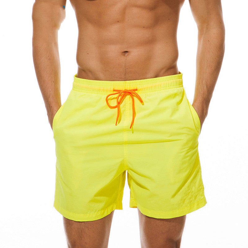 Primadon Herren Badebekleidung Gelb / M Lorenz | Schnelltrocknende Badeshorts für Herren Sommer
