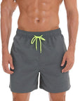 Primadon Herren Badebekleidung Grau / M Lorenz | Schnelltrocknende Badeshorts für Herren Sommer