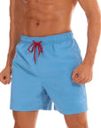 Primadon Herren Badebekleidung Hellblau / M Lorenz | Schnelltrocknende Badeshorts für Herren Sommer
