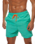 Primadon Herren Badebekleidung Seegrün / M Lorenz | Schnelltrocknende Badeshorts für Herren Sommer