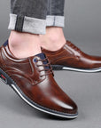 Primadon Herren Schuhe Boris klassische Schnürschuhe für Herren orthopädisch