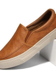 Primadon Herren Schuhe Braun / 38 Nico eleganter Lederslipper für Herren bequem