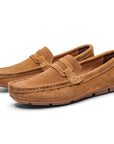Primadon Herren Schuhe Daniel | Elegante Wildleder Slipper für Herren klassisch