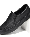 Primadon Herren Schuhe Schwarz / 38 Nico eleganter Lederslipper für Herren bequem
