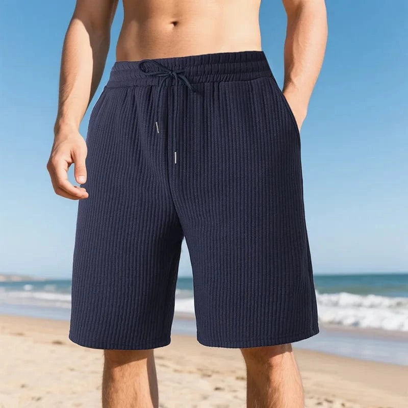 Primadon Herren Shorts Blau / S Javi lockere Badehose für Herren Sommer