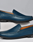 Primadon Herren Slipper Tarek klassische Lederloafer für Herren bequem
