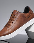 Primadon Herren Sneaker Braun / 37.5 Ruben elegante Sneakers für Herren vintage