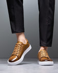 Primadon Herren Sneaker Mathis eleganter Sneaker für Herren atmungsaktiv