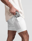 Primadon Herren Sportbekleidung Max | Atmungsaktive Fitness Shorts für Herren leicht