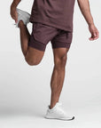 Primadon Herren Sportbekleidung Rot / S Max | Atmungsaktive Fitness Shorts für Herren leicht