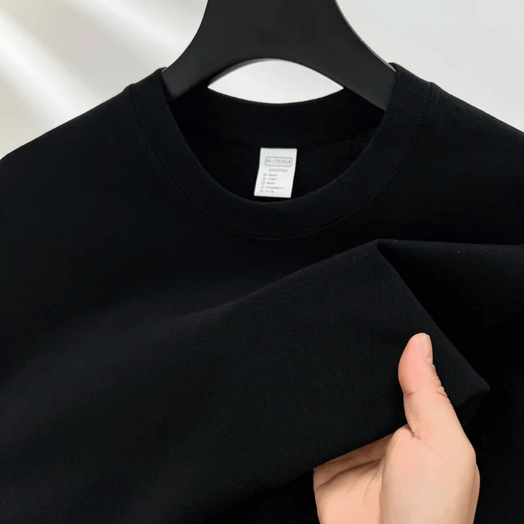 Primadon Herren T-Shirts Schwarz / S Adrian | atmungsaktives T-Shirt für Herren Sommer