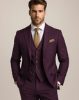 Primadon Herrenanzüge Adrian | Eleganter Slim Fit Anzug für Herren ganzjährig