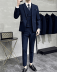 Primadon Herrenanzüge André | Eleganter 3-Teiliges Anzug Set für Herren Hochzeit