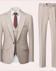 Primadon Herrenanzüge Aprikose / 2XL Martin | Eleganter Anzug für Herren Business Casual