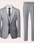 Primadon Herrenanzüge Grau / M Martin | Eleganter Anzug für Herren Business Casual