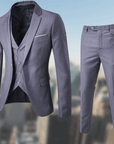 Primadon Herrenanzüge Grau / S Timon | Eleganter Business Anzug für Herren