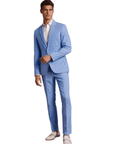 Primadon Herrenanzüge Hellblau / S Marcel | Eleganter Herrenanzug für Hochzeiten Slim Fit