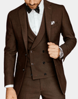 Primadon Herrenanzüge Johannes | Elegantes 3-Teiliges Anzugset für Herren Sommer