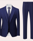 Primadon Herrenanzüge Marineblau / M Martin | Eleganter Anzug für Herren Business Casual