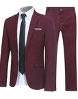 Primadon Herrenanzüge Schwarz / 2XS Tino | atmungsaktiver Hochzeitsanzug für Herren slim fit