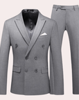 Primadon Herrenbekleidung Grau / M Matthias | Elegantes Set für Herren atmungsaktiv und bequem