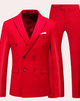 Primadon Herrenbekleidung Rot / M Matthias | Elegantes Set für Herren atmungsaktiv und bequem