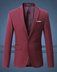 Primadon Herrenblazer Bordeaux / XS Max | Eleganter Blazer für Herren klassisch