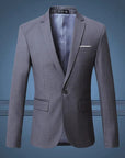 Primadon Herrenblazer Grau / XS Max | Eleganter Blazer für Herren klassisch